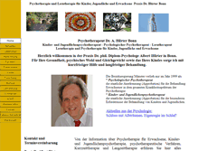 Tablet Screenshot of praxis-drhuerter.de